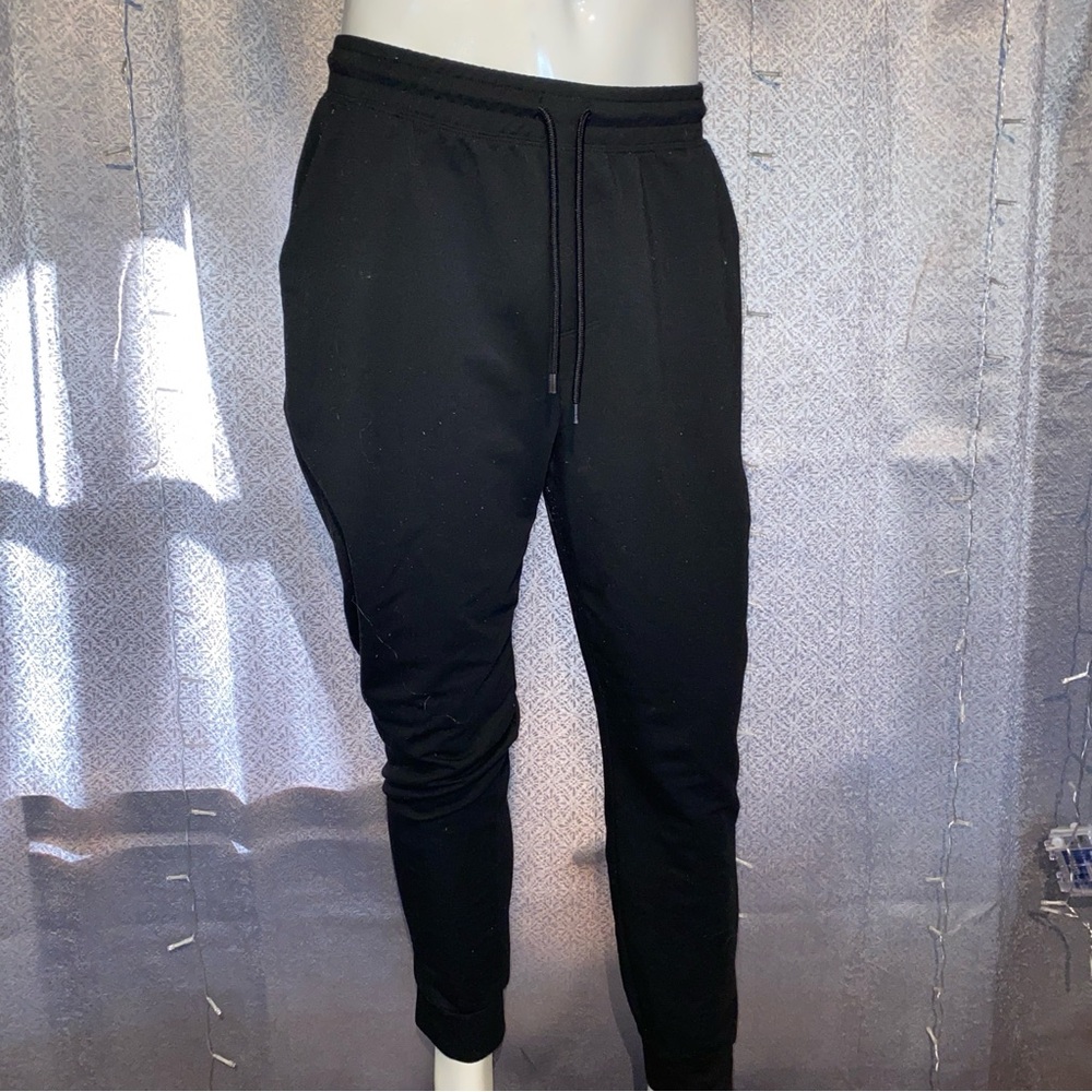Athletic Works -Driworks Men's Black Sweatpants 36/30